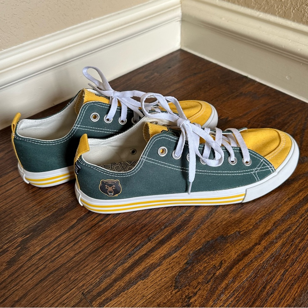unisex baylor university tennis shoes all star type - skicks!
